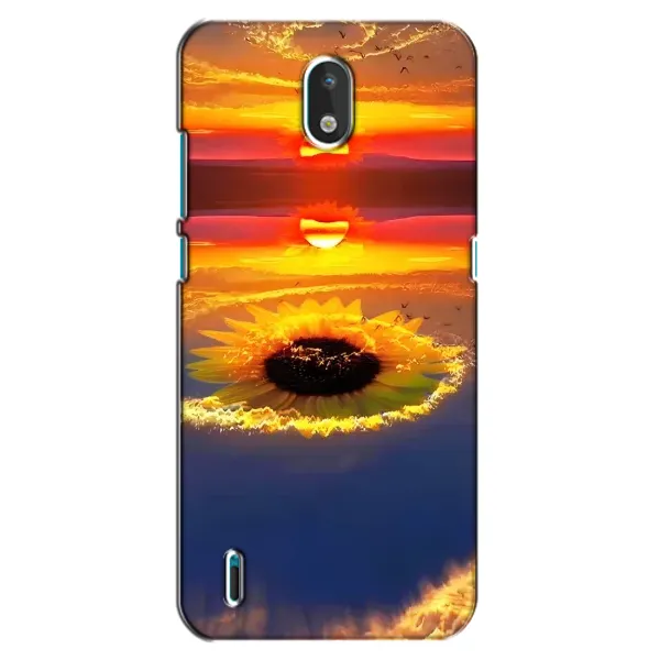 Чехол с рисунком «Небо подсолнух» для Nokia 1.3 Чехол с рисунком «Небо подсолнух» для Nokia 1.3