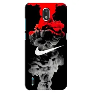 Силиконовый Чехол на Nokia 1.3 с картинкой Nike (Nike дым)