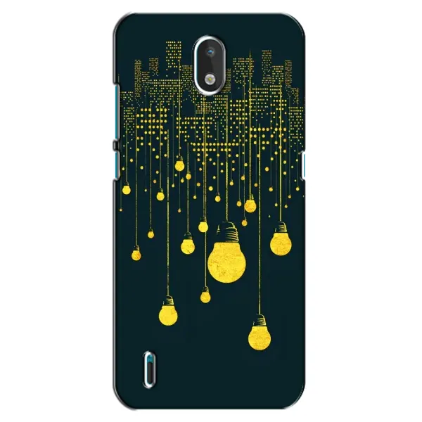 Чехол с рисунком «Ночной город» для Nokia 1.3