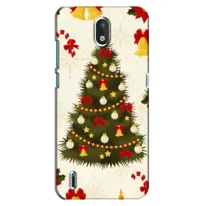 Чехол Новогодняя Елка на Nokia 1.3 (Новогодний принт)