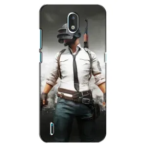 Силиконовый чехол с картинкой "Герой Pubg" на Nokia 1.3 (Пабг)