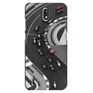 Чехол фильм Формула 1 для Nokia 1.3 (Гонки ф1)