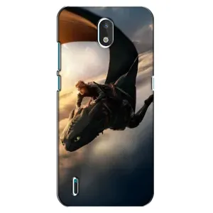 Чехол дракон Беззубик для Nokia 1.3 (Полет Беззубика)