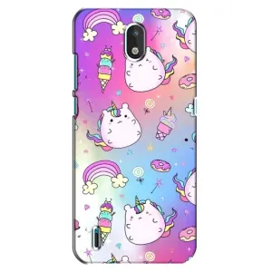 Чохол Unicorn на Nokia 1.3 (Веселка і Єдинорог)