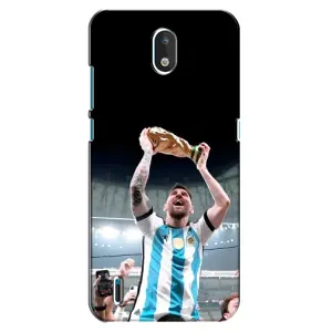 Чехол с рисунком «Счастливый Месси» для Nokia 1.3