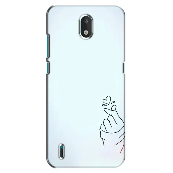 Чехол с рисунком «Сердце на голубом» для Nokia 1.3 Чехол с рисунком «Сердце на голубом» для Nokia 1.3