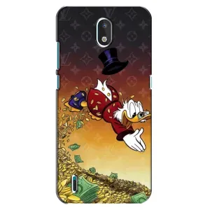 Силиконовый чехол для Nokia 1.3 (Скрудж Луи Виттон)