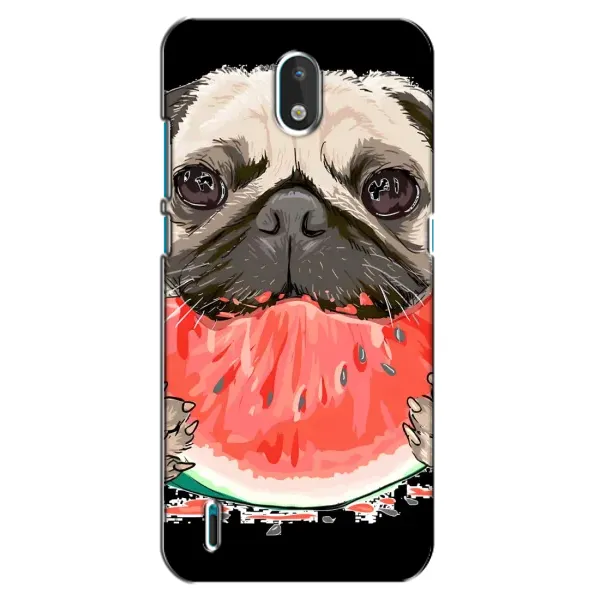 Чехол с рисунком «Смешной Мопс» для Nokia 1.3
