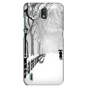 Чехлы на Новый Год Nokia 1.3 (Снегом замело)