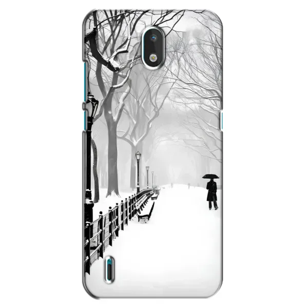 Чехол с рисунком «Снегом замело» для Nokia 1.3