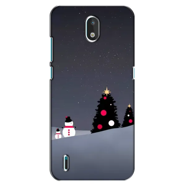 Чехол с рисунком «Снеговички» для Nokia 1.3