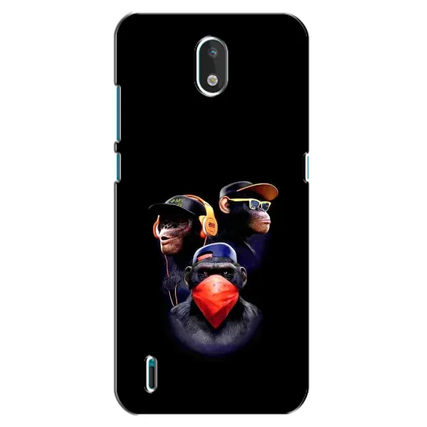 Чехол с рисунком «Три обезьяны» для Nokia 1.3 Чехол с рисунком «Три обезьяны» для Nokia 1.3