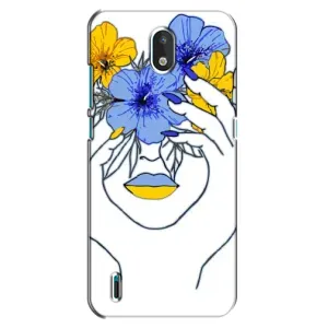 Чехол на Nokia 1.3 Украинский дизайн (Украинка на всю голову)
