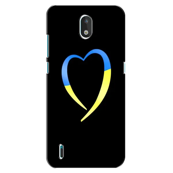 Чехол с рисунком «Украинское сердце» для Nokia 1.3 Чехол с рисунком «Украинское сердце» для Nokia 1.3