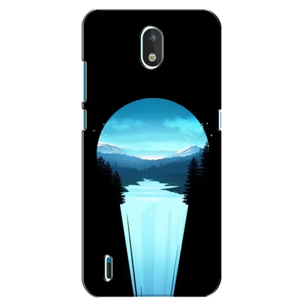 Чехол с рисунком «Синий Водопад» для Nokia 1.3 Чехол с рисунком «Синий Водопад» для Nokia 1.3