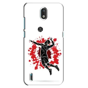 Чехлы с принтом Спортивная тематика для Nokia 1.3 (Волейболист)