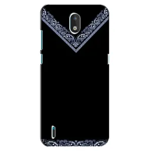 Силиконовый Чехол на Nokia 1.3 (Воротник вышиванки)