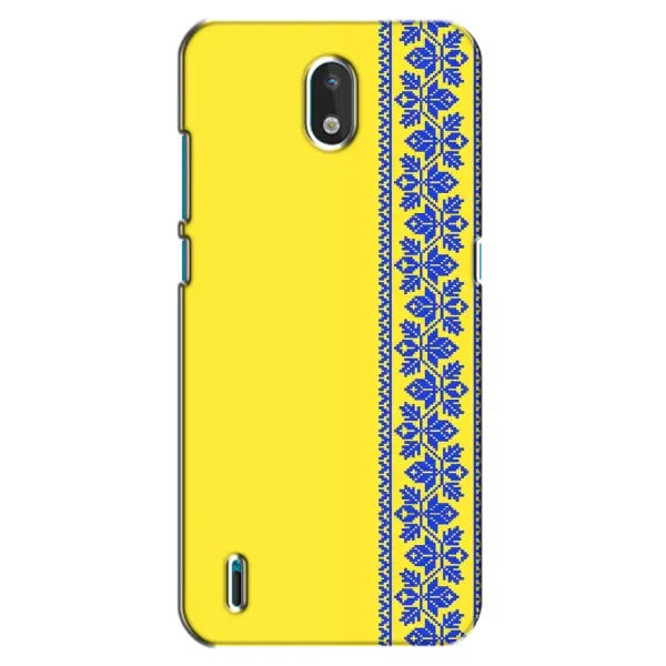 Чехол с рисунком «Вышиванка на желтом» для Nokia 1.3 Чехол с рисунком «Вышиванка на желтом» для Nokia 1.3