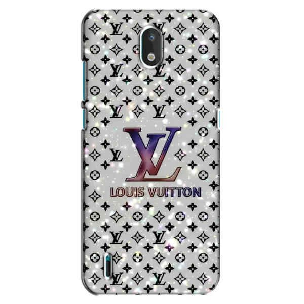 Чехол с рисунком «Яркий LV» для Nokia 1.3