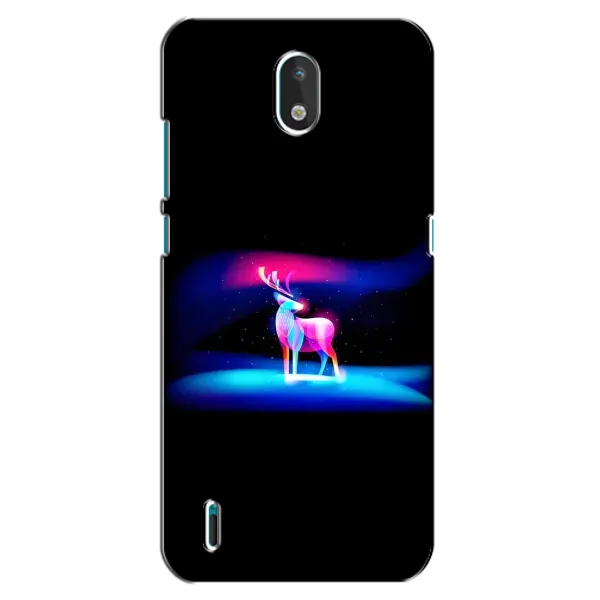 Чехол с рисунком «Яркий олень» для Nokia 1.3