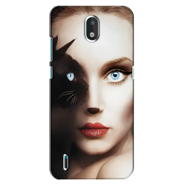 Чехол с рисунком «Женщина кошка» для Nokia 1.3 Чехол с рисунком «Женщина кошка» для Nokia 1.3