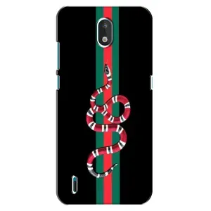 Чехлы Бренд GUCCI для Nokia 1.3 (Змей Гуччи)