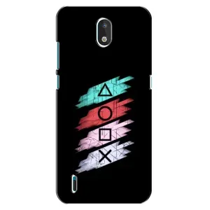 Чехол с рисунком «Значки Sony» для Nokia 1.3