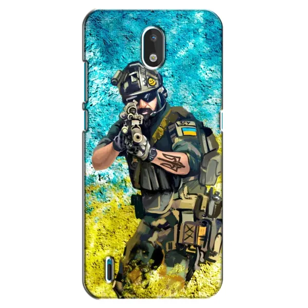 Чехол с рисунком «ЗСУ  Воин» для Nokia 1.3