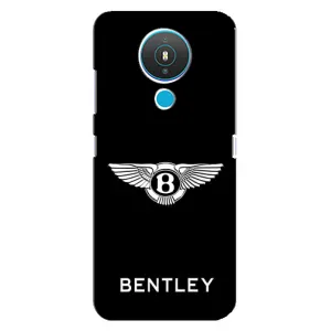 Чехлы с тематикой "Крутые машины" на Nokia 1.4 (Logo Bentley)