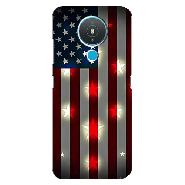 Чехол с рисунком «Флаг США 2» для Nokia 1.4 Чехол с рисунком «Флаг США 2» для Nokia 1.4