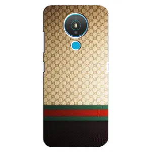 Чехлы Бренд GUCCI для Nokia 1.4 (Фон Гуччи)