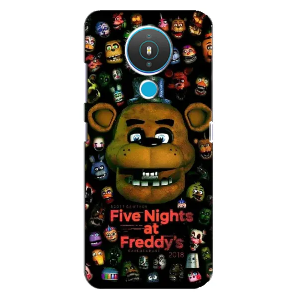 Чехол с рисунком «Freddy» для Nokia 1.4 Чехол с рисунком «Freddy» для Nokia 1.4