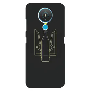 Чехол с картинкой (Патриотический ГЕРБ) на Nokia 1.4 (Герб - Молотова)