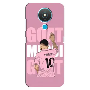 Чехлы Лео Месси в Майами на Nokia 1.4 (GOAT MESSI)
