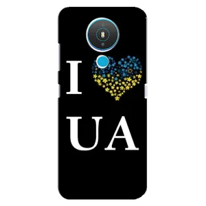 Силіконовий Чохол на Nokia 1.4 (Я-Україна) (I Love UA)