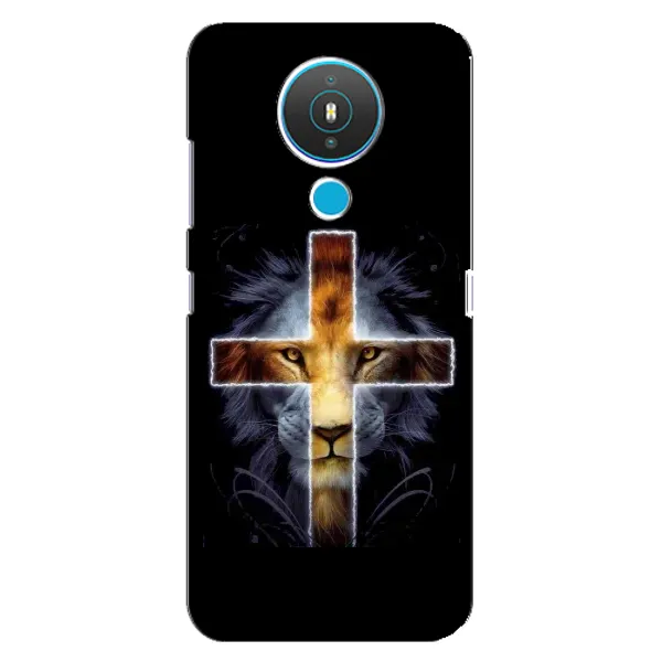 Чехол с рисунком «Иисус Лев» для Nokia 1.4 Чехол с рисунком «Иисус Лев» для Nokia 1.4