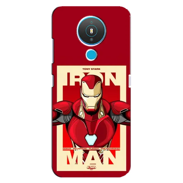 Чехол с рисунком «Iron man» для Nokia 1.4 Чехол с рисунком «Iron man» для Nokia 1.4
