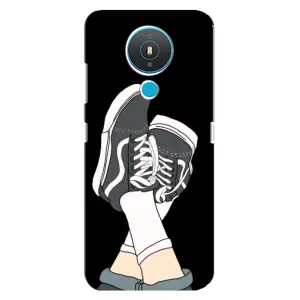 Чехол с Прикольным принтом на Nokia 1.4 (Кеды)