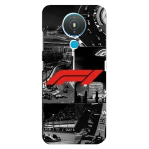 Чехол фильм Формула 1 для Nokia 1.4 (Коллаж Формула 1)
