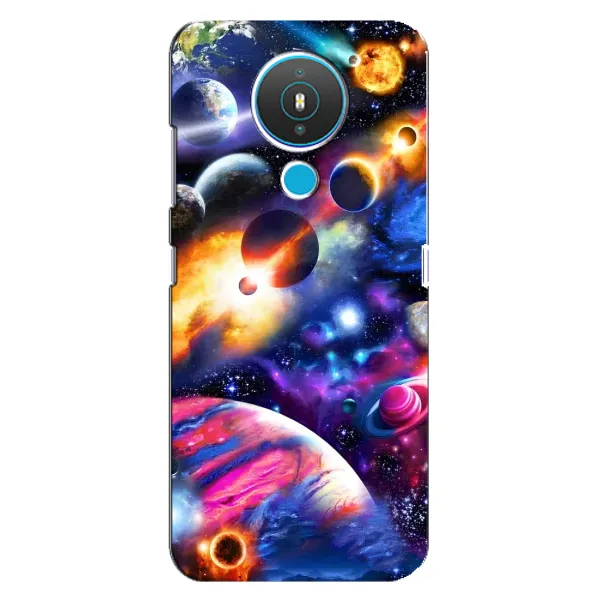 Чехол с рисунком «Космический мир» для Nokia 1.4 Чехол с рисунком «Космический мир» для Nokia 1.4