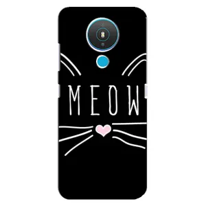 Бампер с изображением Котиков для Нокиа 1.4 (КОТИК MEOW)