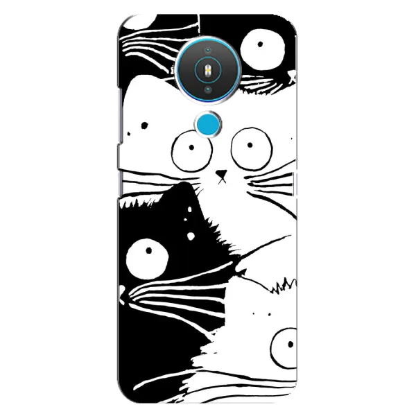 Чехол с рисунком «КОТИКИ» для Nokia 1.4 Чехол с рисунком «КОТИКИ» для Nokia 1.4