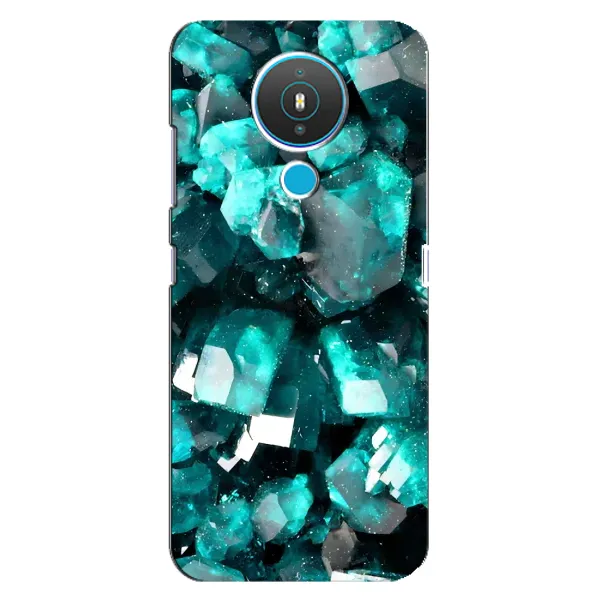 Чехол с рисунком «Кристалы» для Nokia 1.4 Чехол с рисунком «Кристалы» для Nokia 1.4
