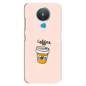 Чехол с изображением вкусной еды для Nokia 1.4 (Кружка кофе)