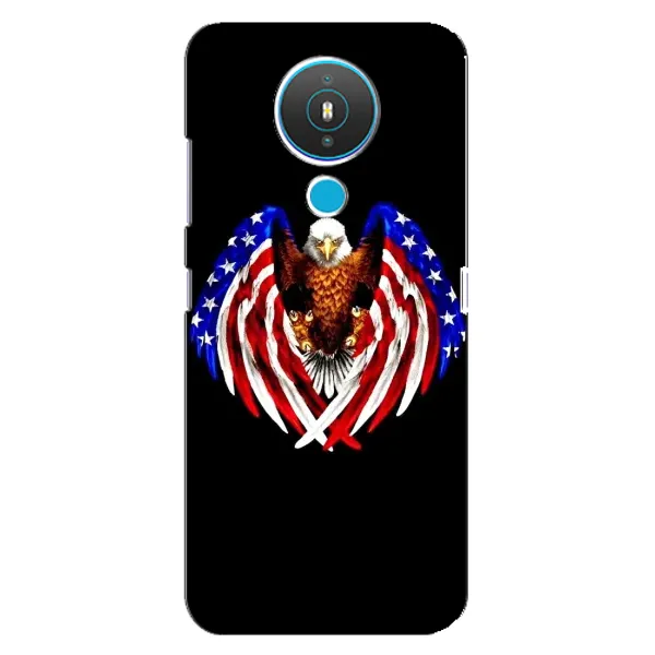 Чехол с рисунком «Крылья США» для Nokia 1.4 Чехол с рисунком «Крылья США» для Nokia 1.4
