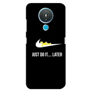 Силиконовый Чехол на Nokia 1.4 с картинкой Nike (Later)