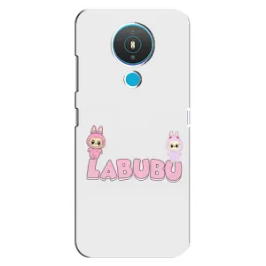 Чохол з принтом Лабубу для Nokia 1.4 (Логотип Лабубу)