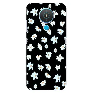 Чехол с ромашками на Nokia 1.4 (Маленькие ромашки)