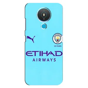 Силиконовые Чехлы принт Футбол на Nokia 1.4 (Man City)