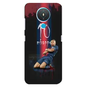 Чехол (TPU) с Футболистом на Nokia 1.4 (MBAPPE 10)